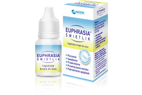 EUPHRASIA ŚWIETLIK, łągodzące krople do oczu, 10 ml