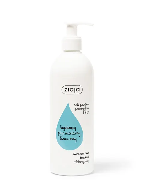 ZIAJA, łagodzący płyn micelarny, 390 ml
