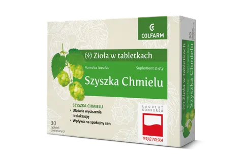 SZYSZKA CHMIELU, tabletki powlekane, 30 szt.