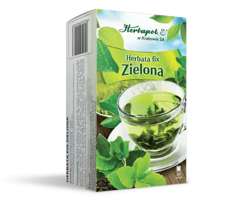 HERBATA FIX ZIELONA, saszetki, 2 g, 20 szt.