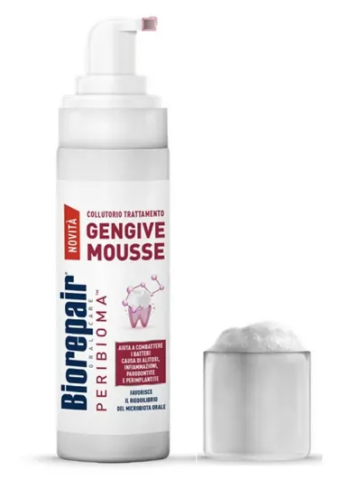 BIOREPAIR PERIBIOMA, pianka do higieny jamy ustnej, 200 ml