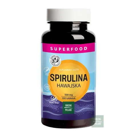 SPIRULINA HAWAJSKA, kapsułki, 100 szt.