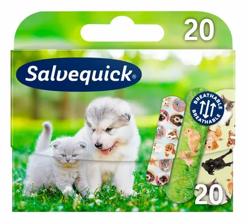 SALVEQUICK ANIMAL PLANET, plastry, 20 szt.
