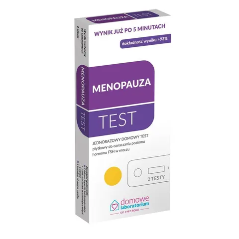 TEST MENOPAUZA, test z moczu, 1 op. (2 szt.)