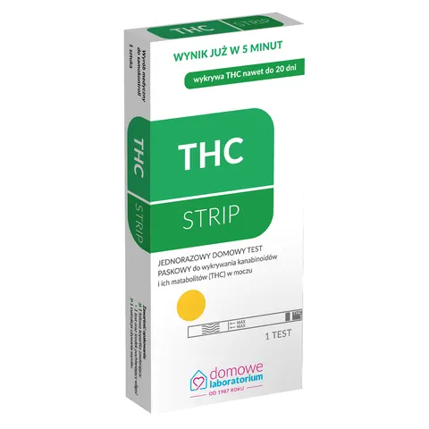 TEST THC, test narkotykowy z moczu, 1 szt.