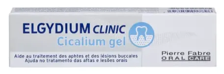 ELGYDIUM CLINIC CICALIUM, żel stomatologiczny, 8 ml
