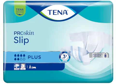 TENA SLIP PROSKIN PLUS, pieluchomajtki, rozmiar M, 30 szt.