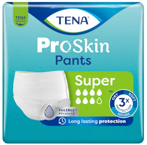 TENA PANTS PROSKIN SUPER, majtki chłonne, rozmiar M, 30 szt.