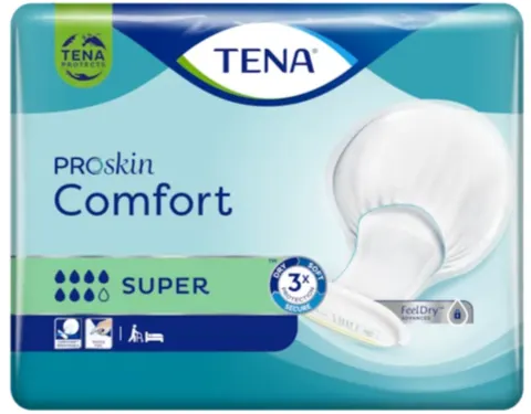 TENA COMFORT PROSKIN SUPER, pieluchy anatomiczne, 36 szt.