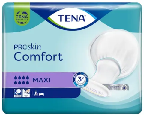 TENA COMFORT PROSKIN MAXI, pieluchy anatomiczne, 28 szt.