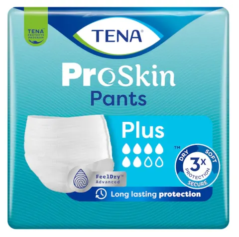 TENA PANTS PROSKIN SUPER, majtki chłonne, rozmiar XL, 12 szt.