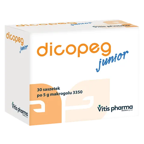 DICOPEG JUNIOR, saszetki z proszkiem 5 g, 30 szt.
