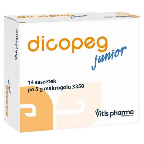 DICOPEG JUNIOR, saszetki z proszkiem 5 g, 14 szt.