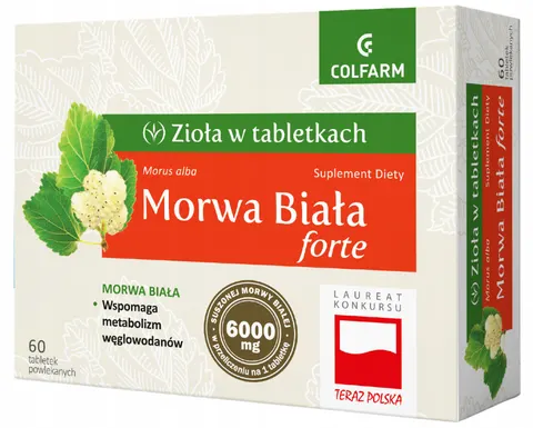 MORWA BIAŁA FORTE, tabletki, 60 szt.