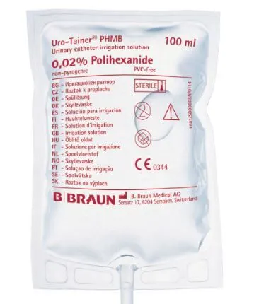 URO-TAINER POLIHEXANIDE 0,02%, płyn 100 ml, 10 szt. (karton)