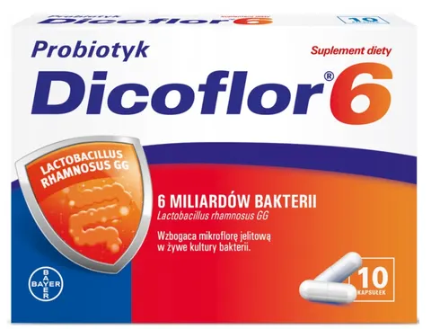 DICOFLOR 6, kapsułki, 10 szt.