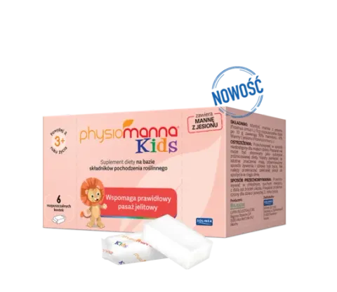 PHYSIOMANNA KIDS, kostka, 6 szt. po 10 g