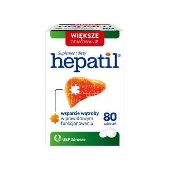 HEPATIL, tabletki, 80 szt.