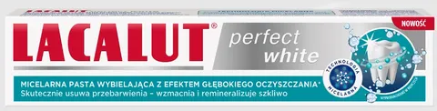 LACALUT PERFECT WHITE, pasta do zębów, 75 ml