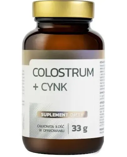COLOSTRUM + cynk, kapsułki, 60 sztuk