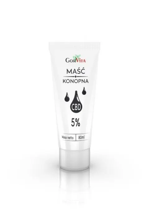 MAŚĆ KONOPNA 5%,CBD- 80 ml