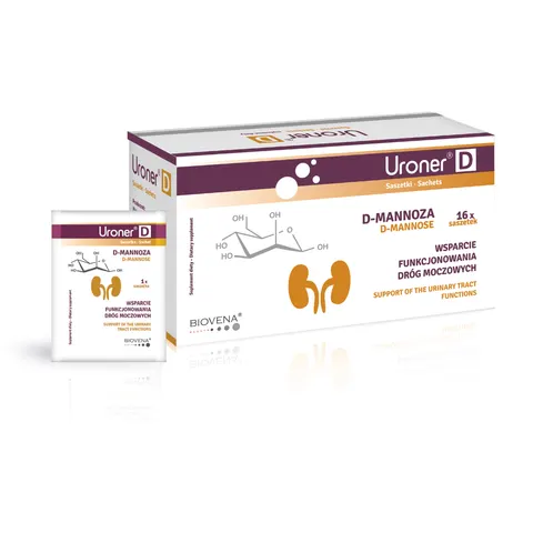 URONER D, saszetki, 16 szt.