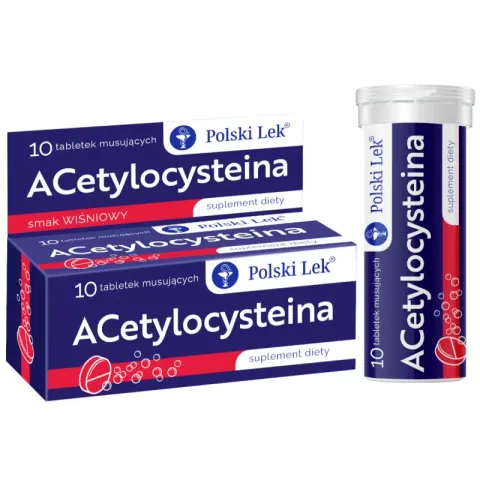 ACETYLOCYSTEINA, tabletki musując, 10 szt.