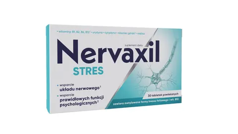 NERVAXIL STRES, tabletki powlekane 30 szt
