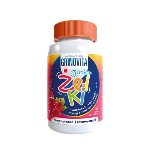 GRINOVITA JUNIOR, żelki, 50 sztuk