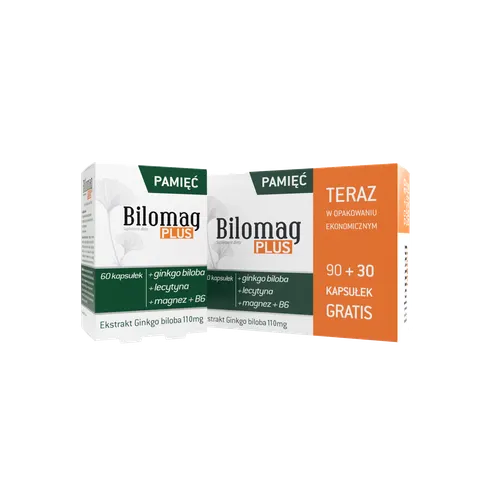BILOMAG PLUS OCZY, tabletki powlekane, 75 szt.