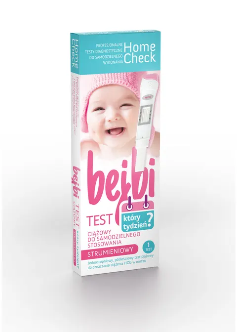 BEJBI KTÓRY TYDZIEŃ, test ciążowy strumieniowy, 1 szt