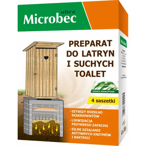 Microbec - bakterie do latryn i suchych toalet