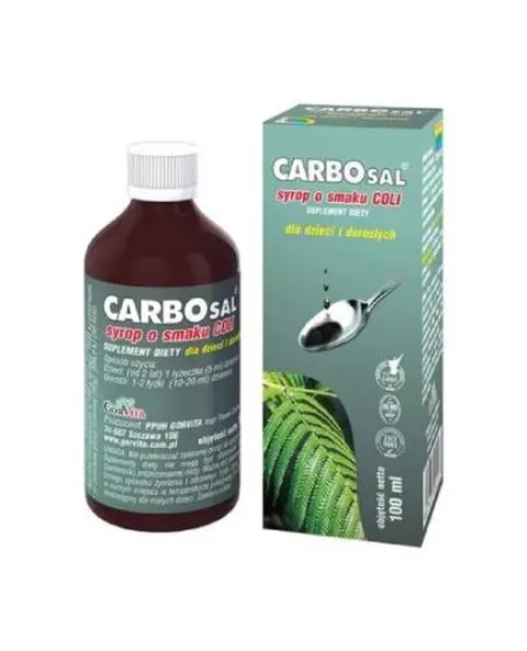 GORVITA Carbosal, syrop o smaku coli, 100 ml