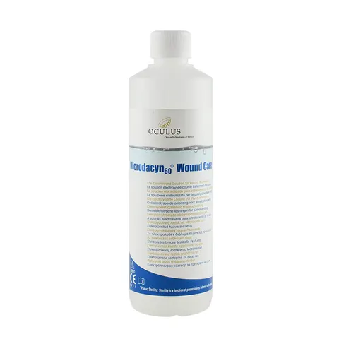 Microdacyn 60® – roztwór do płukania i odkażania ran, 500 ml