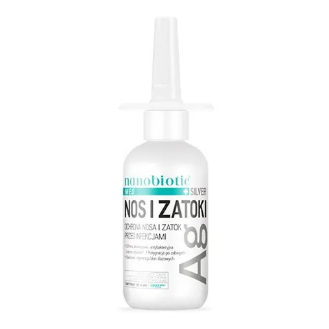 NANOBIOTIC MED SILVER, Nos i Zatoki, 30 ml