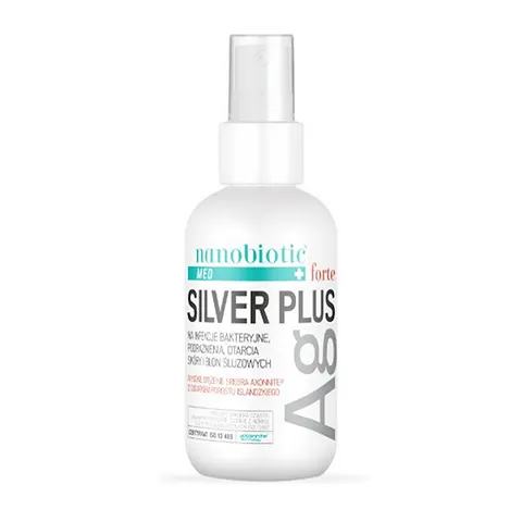 NANOBIOTIC MED SILVER PLUS FORTE, płyn, 75 ml