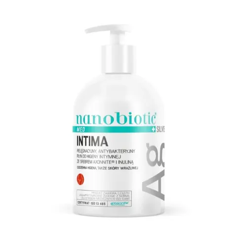 NANOBIOTIC MED PLUS SILVER, intima, płyn, 300 ml