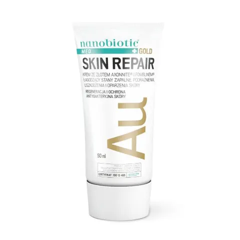 NANOBIOTIC MED GOLD REGENERACJA, krem ze złotem axonnite, 50 ml
