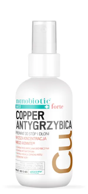 NANOBIOTIC MED+ FORTE ANTYGRZYBICA, płyn, 75 ml