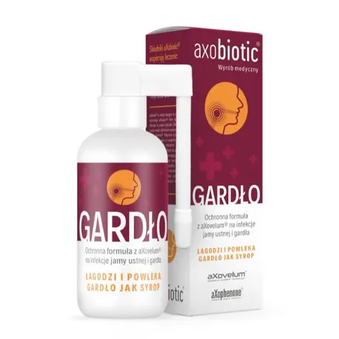 AXOBIOTIC, gardło, płyn, 30 ml