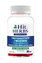 HIT HERBS PREMIUM NERVOSOL SEN Z MELATONINĄ , żelki, 30 szt.