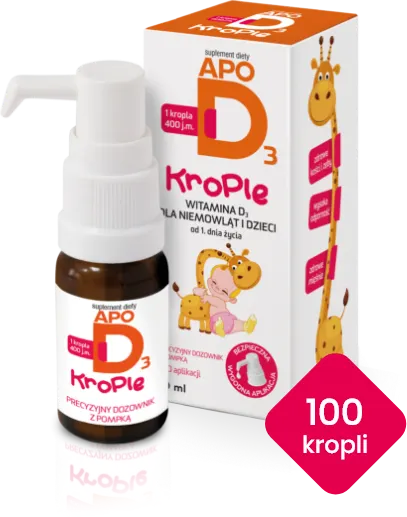 APOD3 BABY 400 j.m., krople, 10 ml