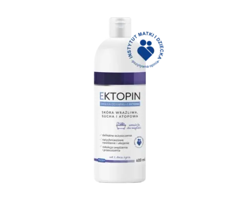 EKTOPIN, emulsja do kąpieli z ektoiną, 400 ml