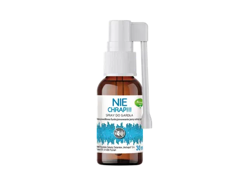 NIE CHRAP, spray do gardła, 30 ml