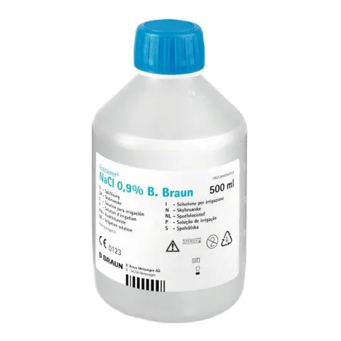 NATRIUM CHLORATUM ESTERICLEAN, roztwór do przepłukiwania, 10 butelek x 500 ml