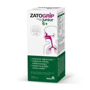 ZATOGRIP JUNIOR 6+, płyn, 120 ml