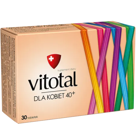 VITOTAL DLA KOBIET 40+, tabletki, 30 szt.