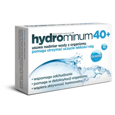HYDROMINUM 40+, tabletki, 30 szt.