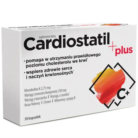 CARDIOSTATIL PLUS, kapsułki, 30 szt.