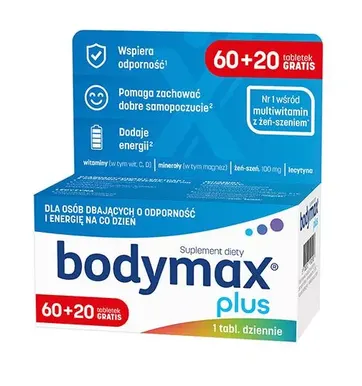 BODYMAX PLUS, tabletki, 80 szt.